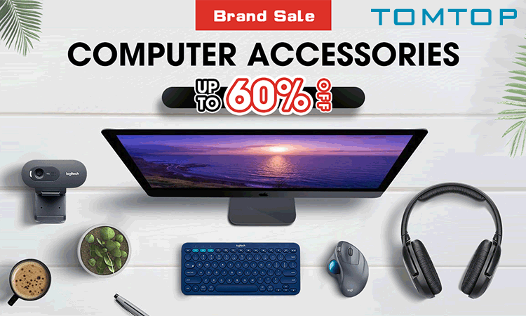 احصل على خصم 8% على الحواسيب من Tomtop