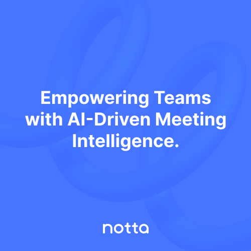 Notta AI — Meeting Notes & Transcription